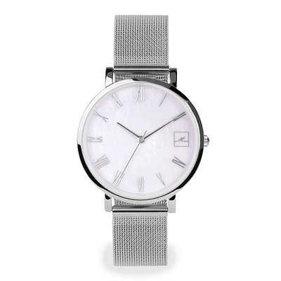 Montre MOP acier inox