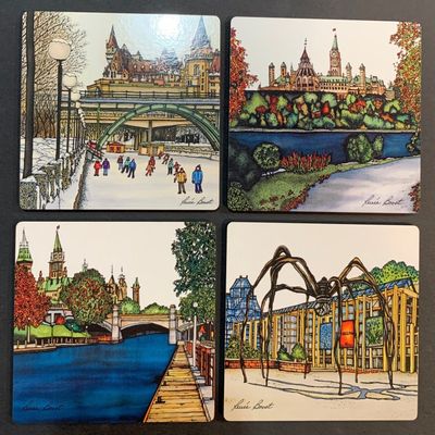 Coasters - Ottawa Collection