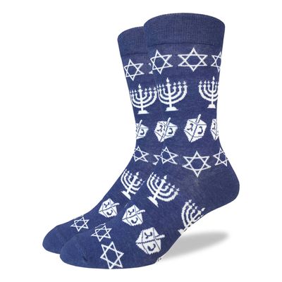 Men's Hanukkah Crew Socks
