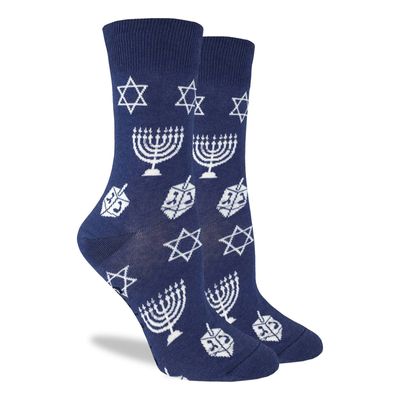Women's Hanukkah Crew Socks