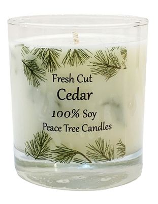 First Nations Fresh Cut Cedar Soy Candles