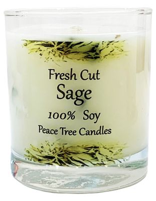 First Nations Fresh Cut Sage Soy Candles