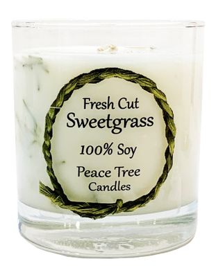 First Nations Fresh Cut Sweetgrass Soy Candles