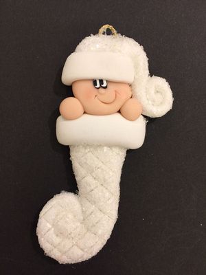 Stocking Baby in Ornament