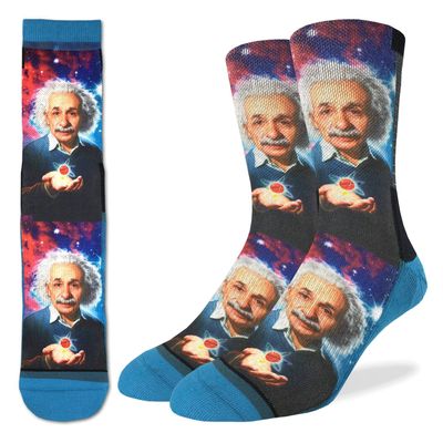 Men's Albert Einstein Active Fit Socks