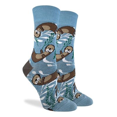 Women's Sea Otter Crew Socks