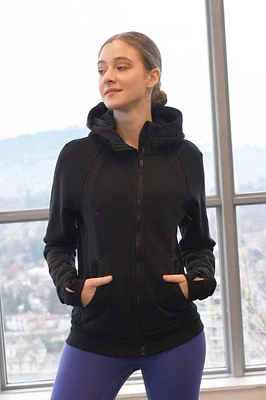 COZY ZIP SLIM FIT HOODIE