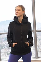 COZY ZIP SLIM FIT HOODIE