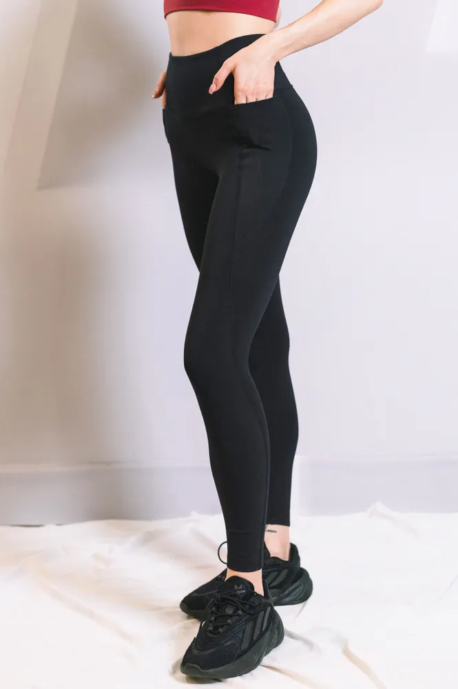 KAIA FLEECE LINNING LEGGING (High Waist)