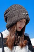 KNIT OVERSIZED BEANIE