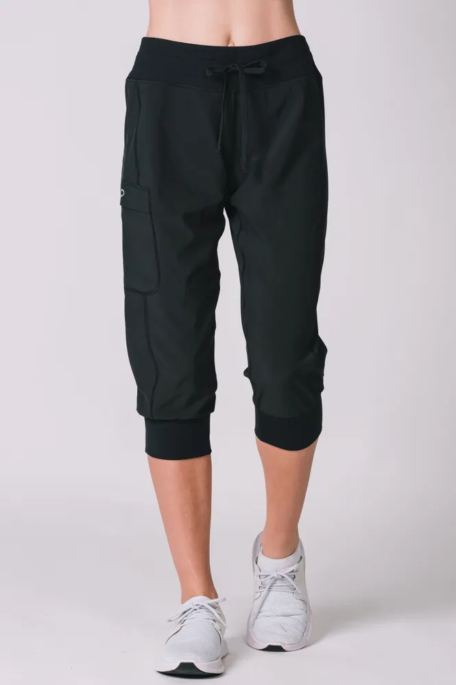 SHELLEY WOVEN SHORT JOGGER  ( FINAL SALE)