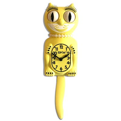 Majestic Yellow Lady  Kit-Cat® Klock