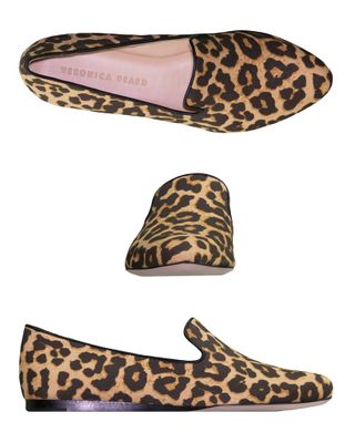 Canvas Leopard Loafer