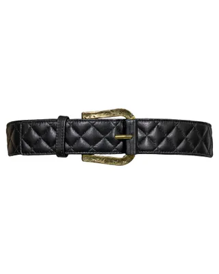 Quilted Nappa Belt
