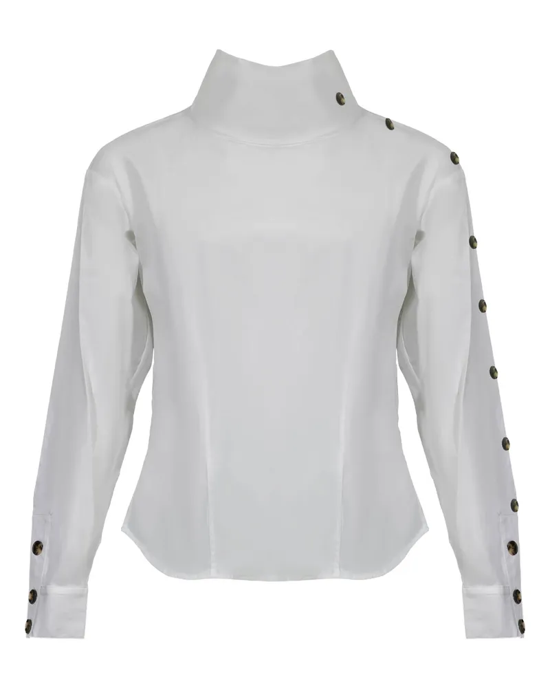 Veronica Beard Fauri Button Detail Shirt