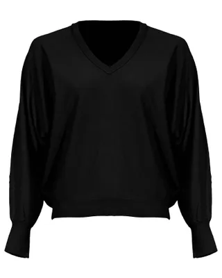 Non-Wool V-Neck Sweater