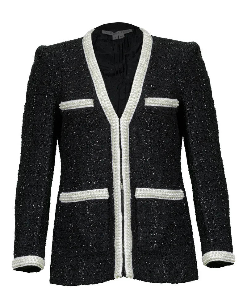 Lurex Trim Boucle Jacket