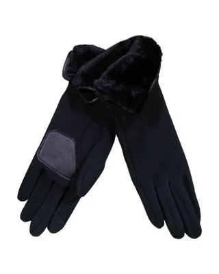 Faux Fur Cuff Glove