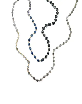 Diana Grand Blue Multi Stone Necklace