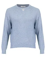 Aqua Cotton Cashmere Pullover