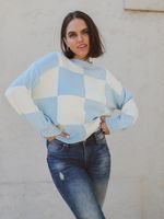 Checkered Skies Sweater