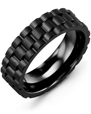 Mens Ceramic Band