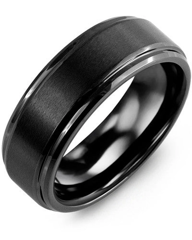 Mens Ceramic Band