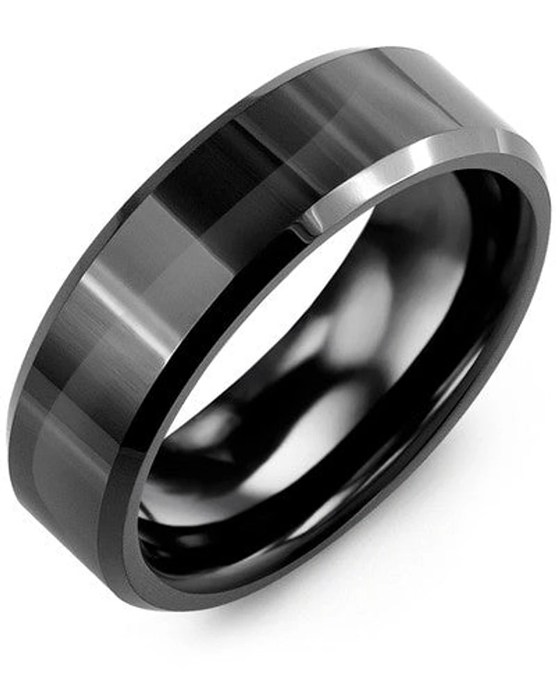 Mens Ceramic Band