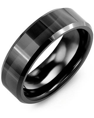 Mens Ceramic Band