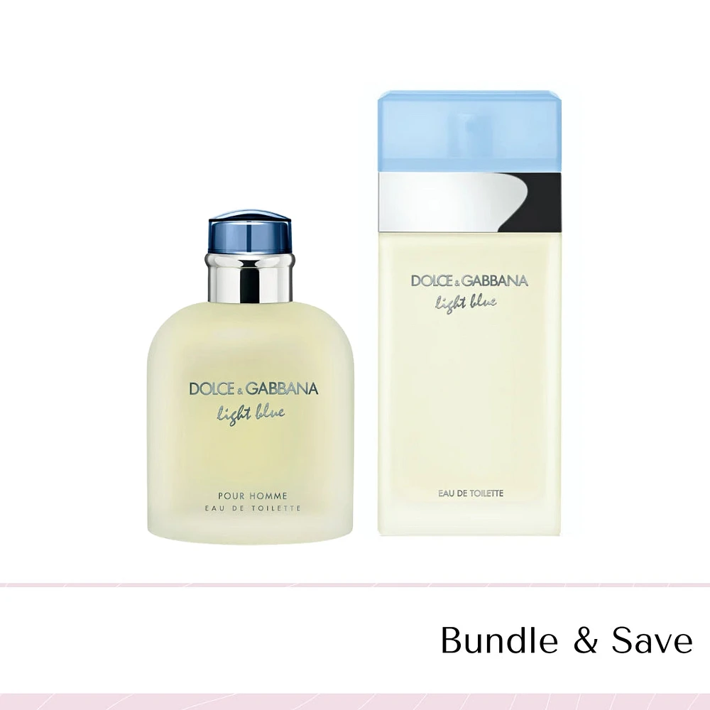 Dolce & Gabbana Light Blue + Light Blue Pour Homme Bundle