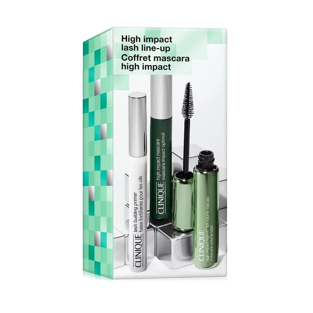 High Impact Lash Line-Up Primer and Mascara Makeup Gift Set