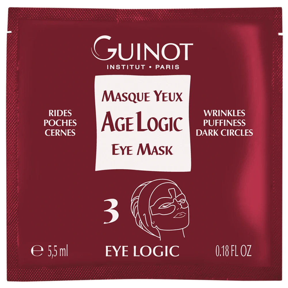 Age Logic Eye Mask - Masque Yeux Age Logic, 4 Sachets