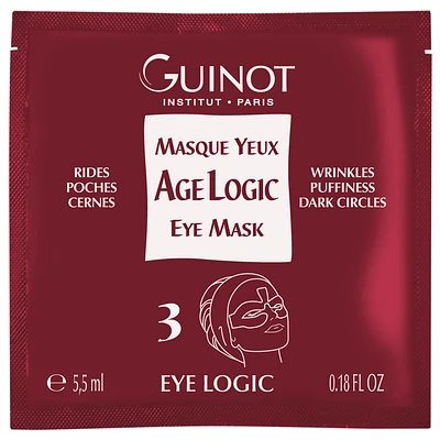 Age Logic Eye Mask - Masque Yeux Age Logic, 4 Sachets
