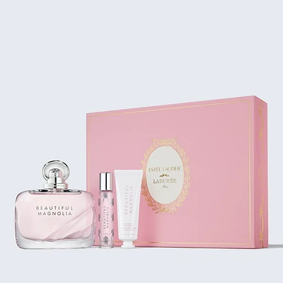 Estée Lauder x Ladurée Beautiful Magnolia | Moments Of Love Fragrance Set