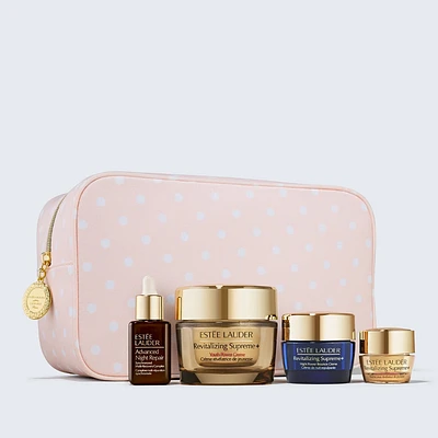 Estée Lauder x Ladurée The Lifting + Firming Routine Revitalizing Supreme+ Skincare Set