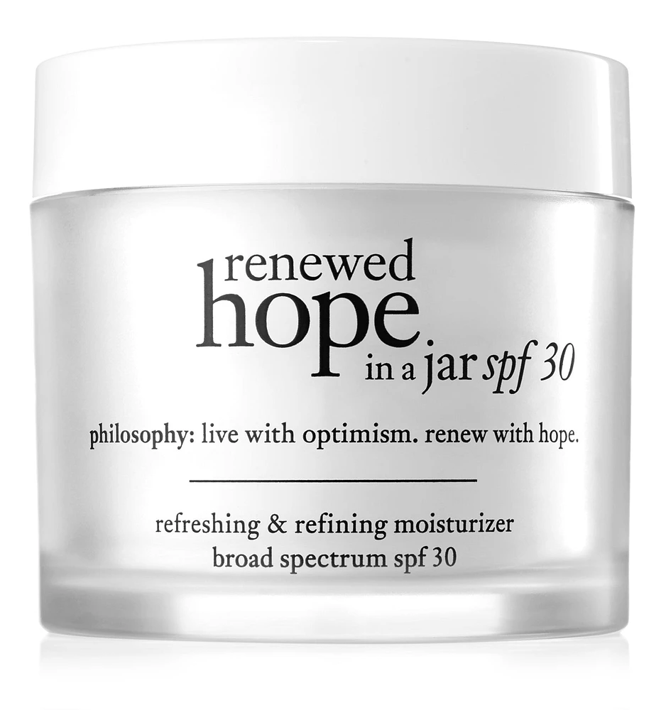 Renewed Hope in a Jar spf 30 Face Moisturizer