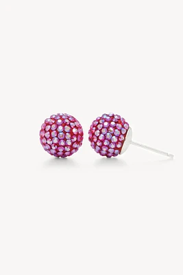 10mm Sparkle Ball Earrings - Cyber Sparkle