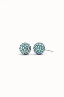 8mm Sparkle Ball Earrings