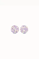 8mm Sparkle Ball Earrings