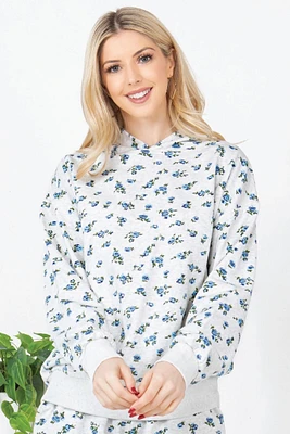 Blue Rose Hoodie