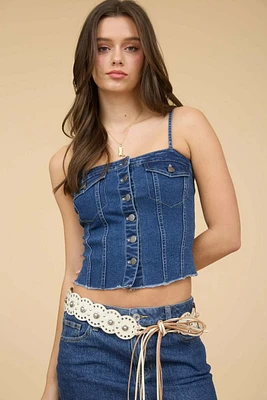Dolly Denim Tank