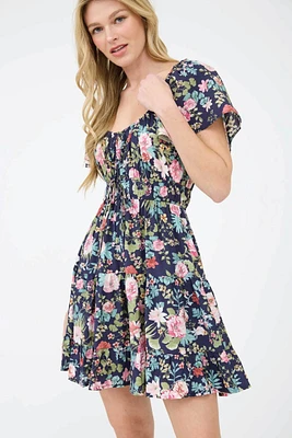 Cherry Blossom Mini Dress