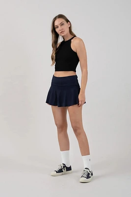 Crop Halter Tank Top