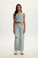 Dion Baggy Low-Rise Jeans