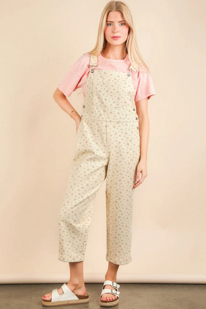Floral Overalls