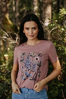 Flowers & Bees Relaxed Tee