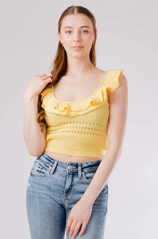 Phoebe Crochet Tank