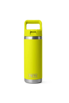 Rambler 18 oz Straw Bottle - Firefly Yellow