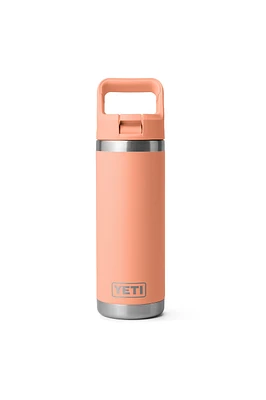 Rambler 18 oz Straw Bottle - Lowcountry Peach
