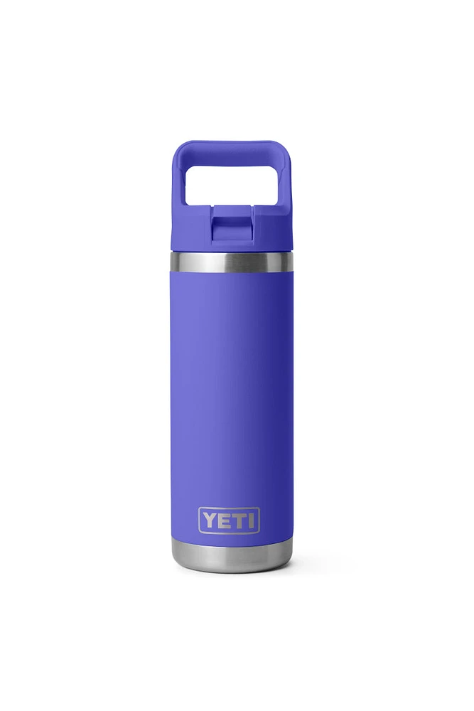 Rambler 18 oz Straw Bottle - Ultramarine Violet